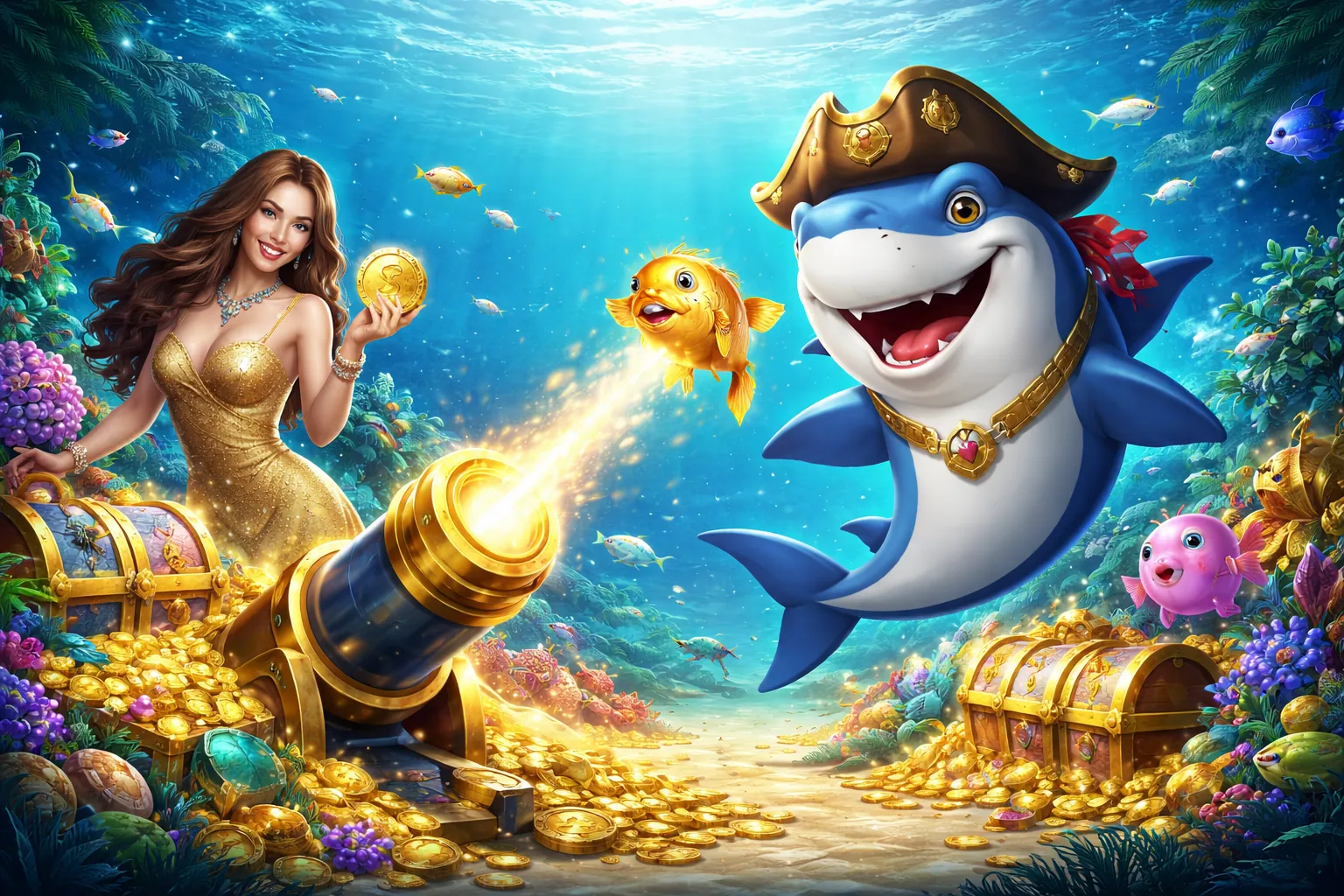 Trò chơi Bắn Cá hũ đổi thưởng tại cổng game b52 win